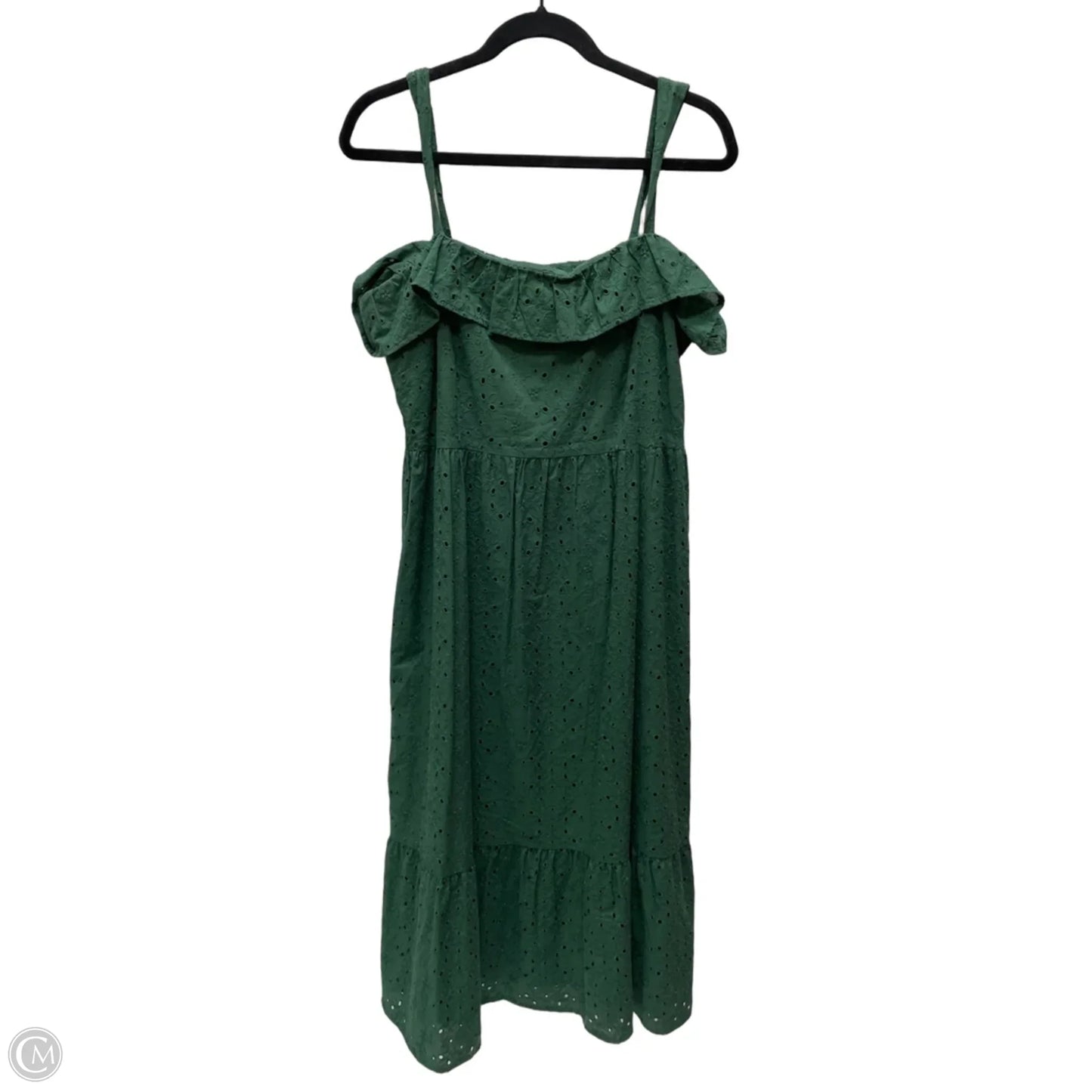 Dress Casual Maxi By Loft In Green, Size: M