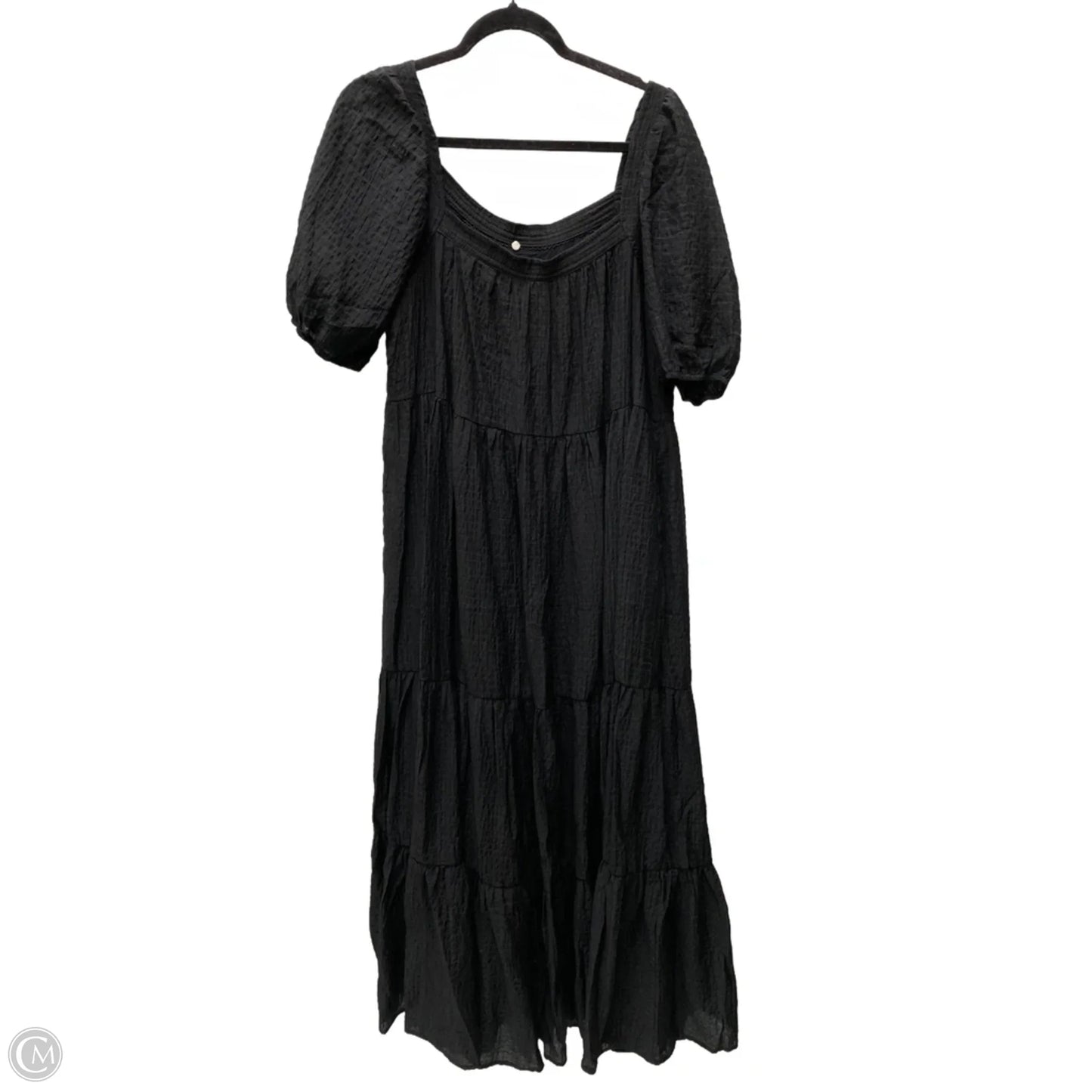 Dress Casual Maxi By Anthropologie In Black, Size: L