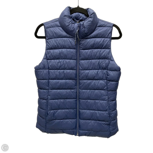Vest Puffer & Quilted By Gap In Navy, Size: S