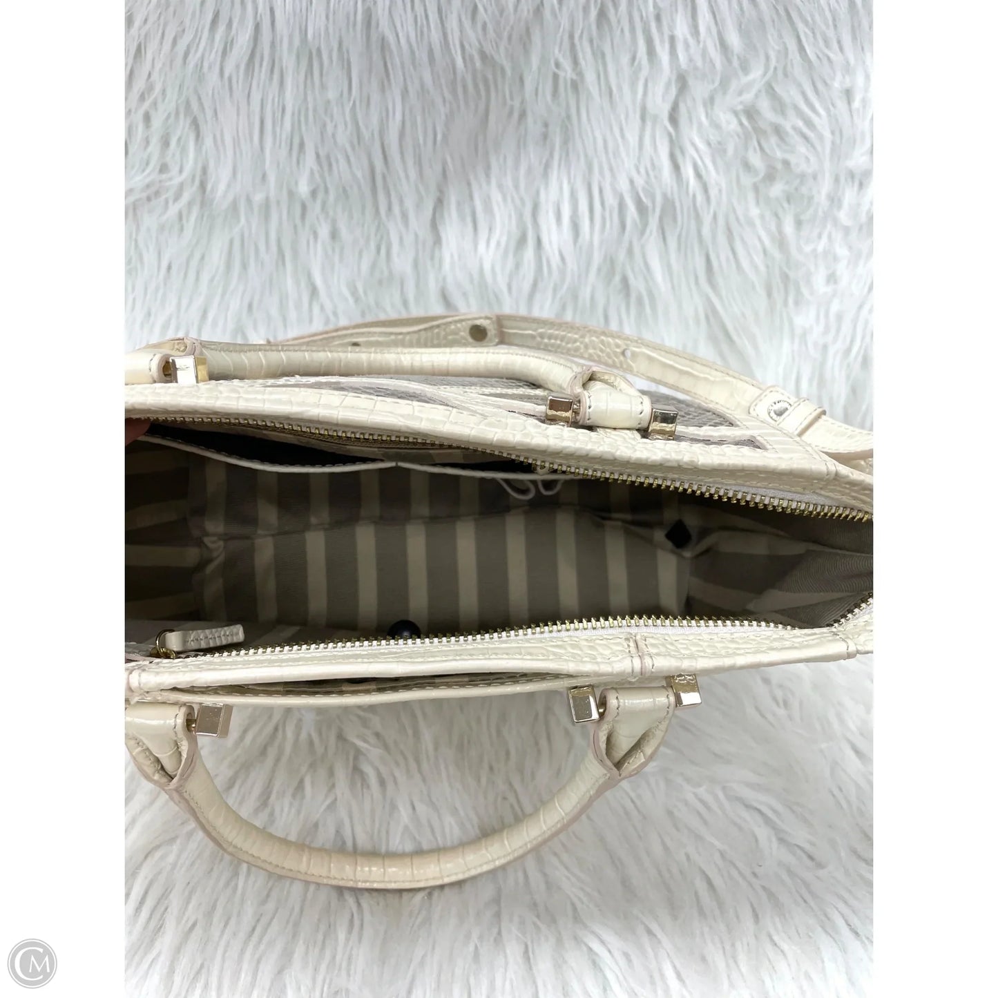 Handbag Designer By Brahmin, Size: Medium