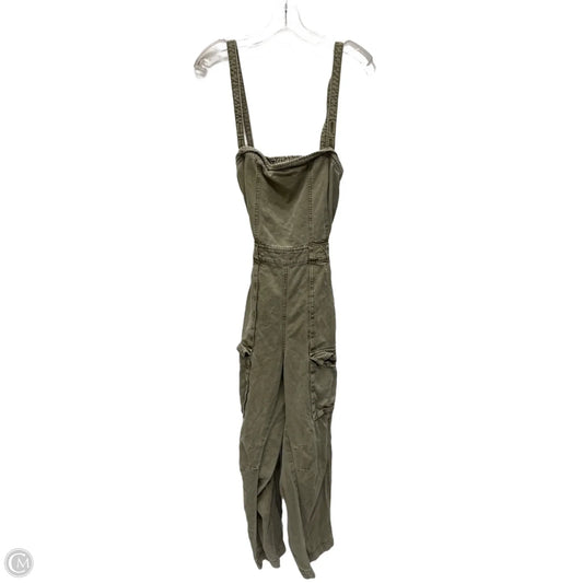 Jumpsuit By Free People In Green Denim, Size: M