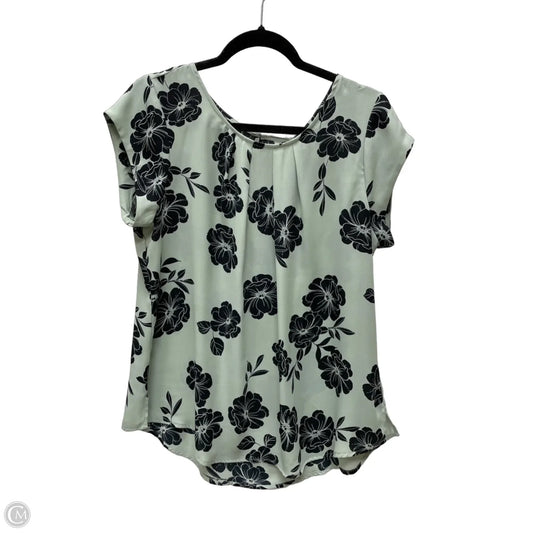 Blouse Sleeveless By 41 Hawthorn In Floral Print, Size: Xl
