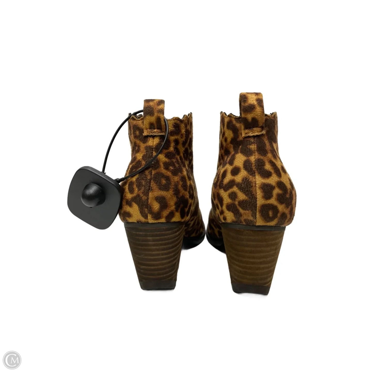 Boots Ankle Heels By Coconuts In Animal Print, Size: 6.5