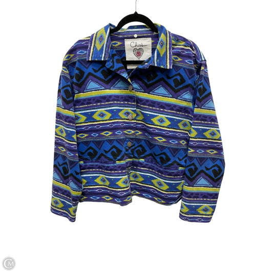 Jacket Other By Chicos In Geometric Pattern, Size: 2x