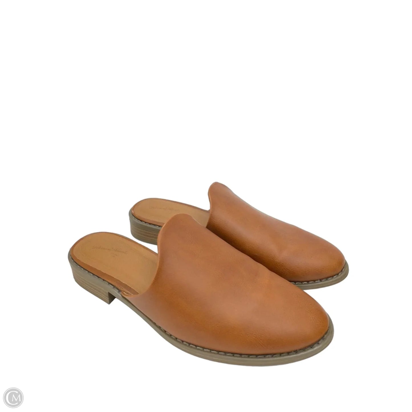 Shoes Heels Block By Universal Thread In Brown, Size: 7