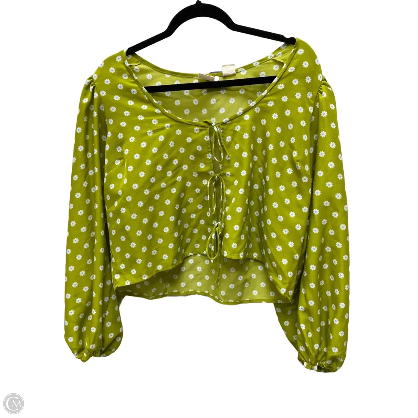 Top Long Sleeve By Levis In Floral Print, Size: Xl
