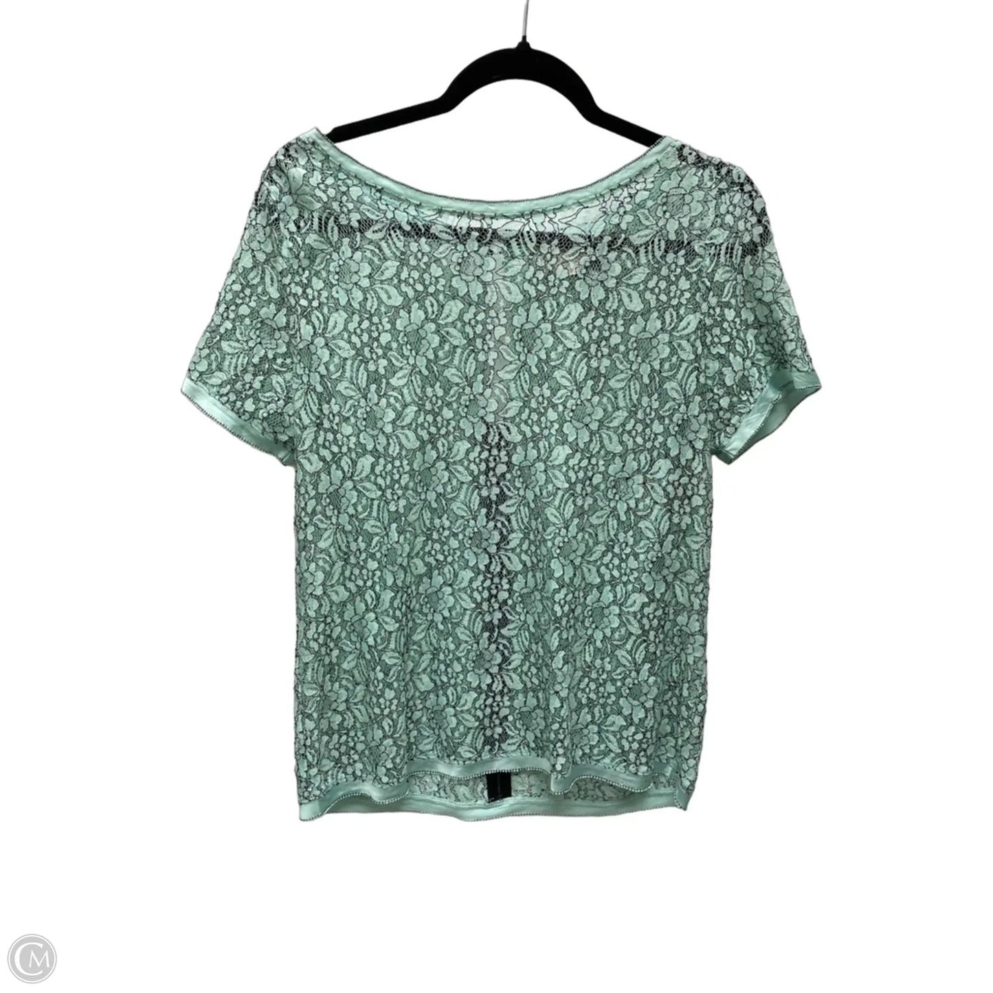 Top Short Sleeve By Loft In Floral Print, Size: S
