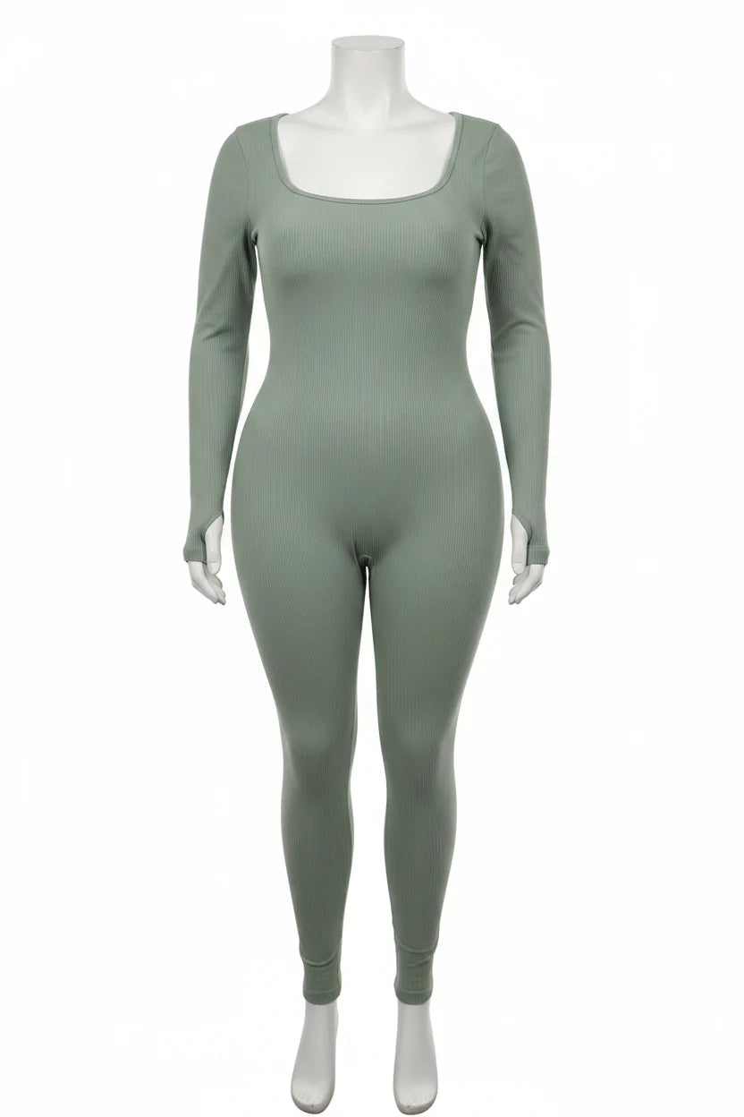 Jumpsuit By Oqq In Green, Size: 2x