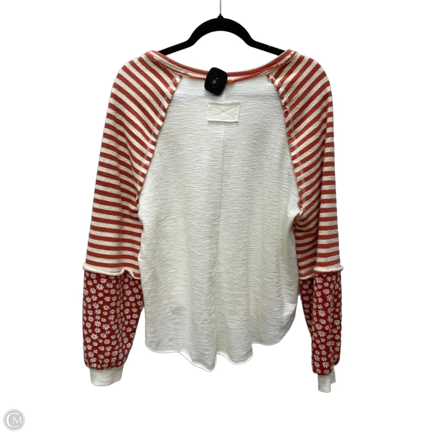 Top Long Sleeve By Clothes Mentor In Striped Pattern, Size: S