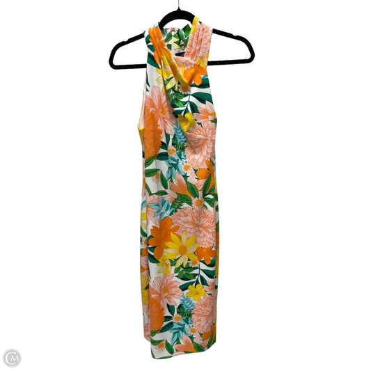 Dress Casual Short By Rachel Roy In Floral Print, Size: M