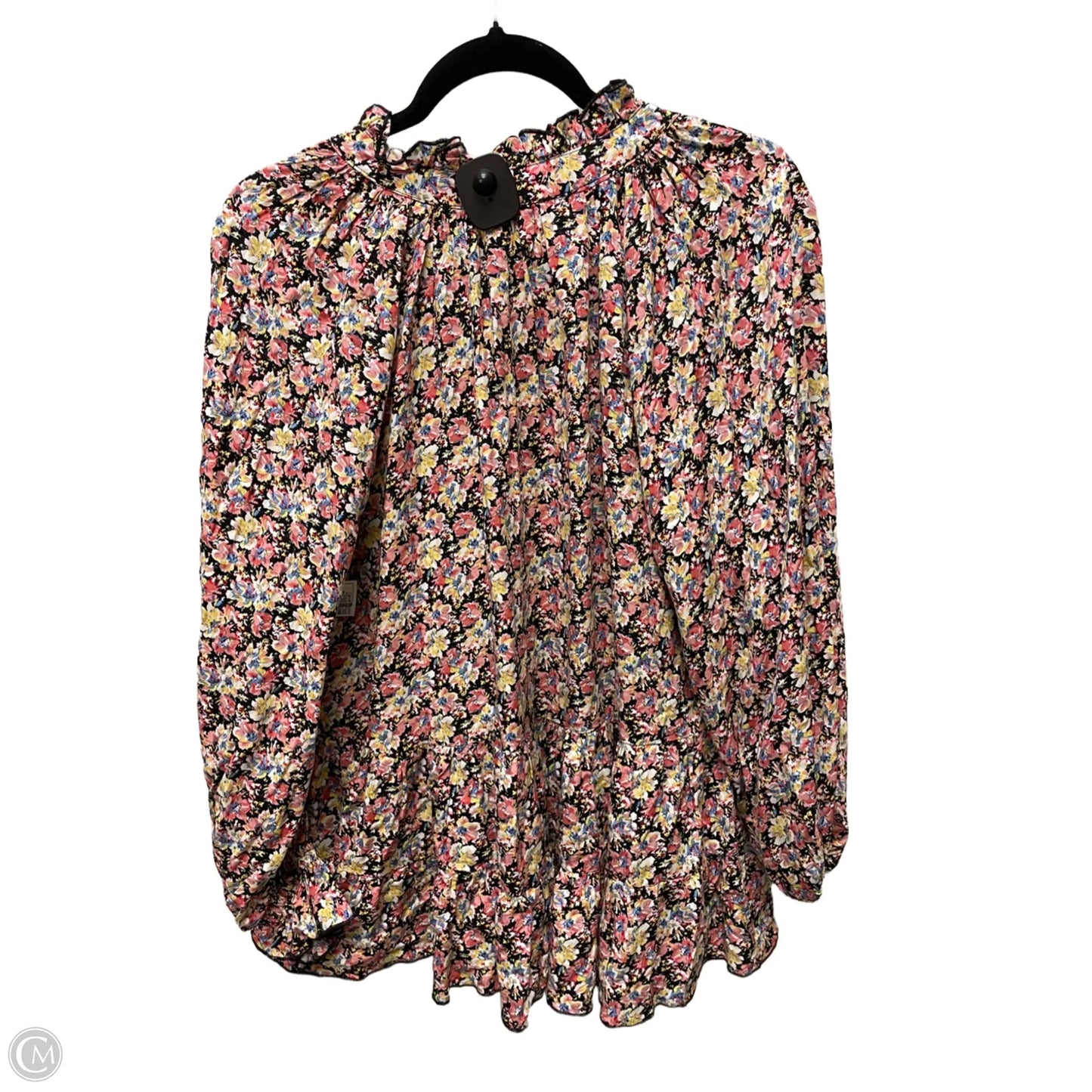 Blouse Long Sleeve By Easel In Floral Print, Size: S