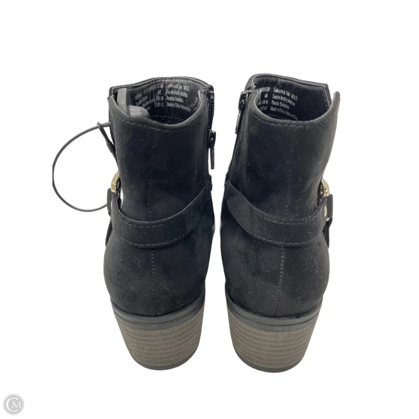 Boots Ankle Heels By White Mountain In Black, Size: 10