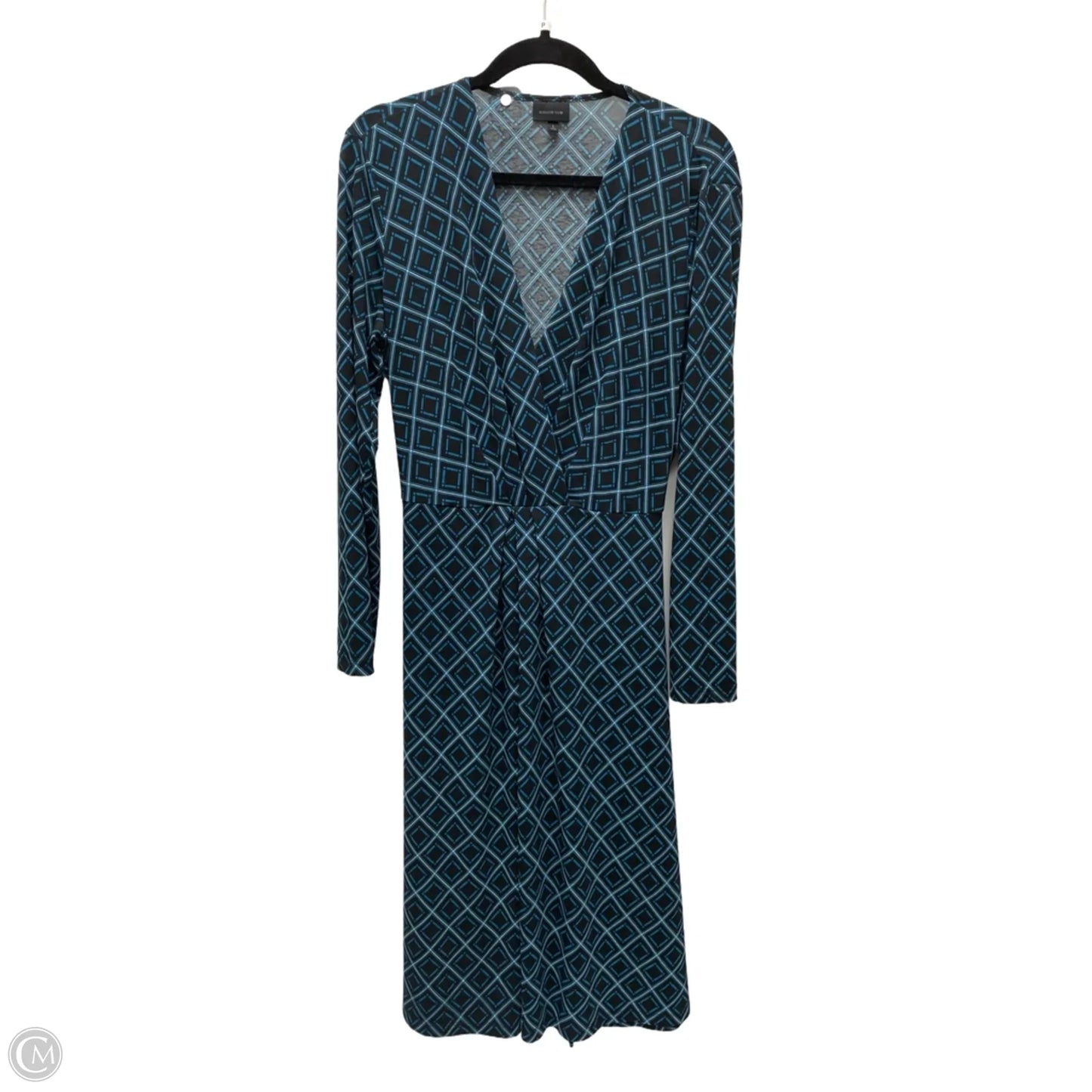 Dress Casual Short By Who What Wear In Geometric Pattern, Size: L