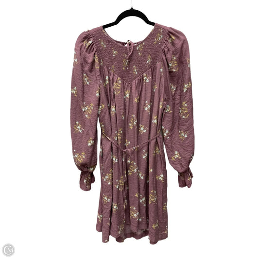 Dress Casual Short By A New Day In Floral Print, Size: Xs