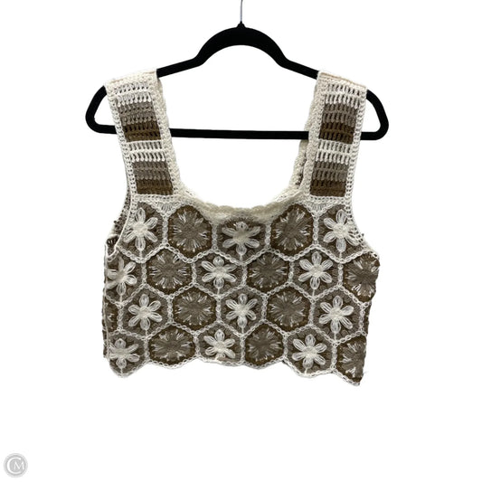 Top Sleeveless By Rebellion In Floral Print, Size: S