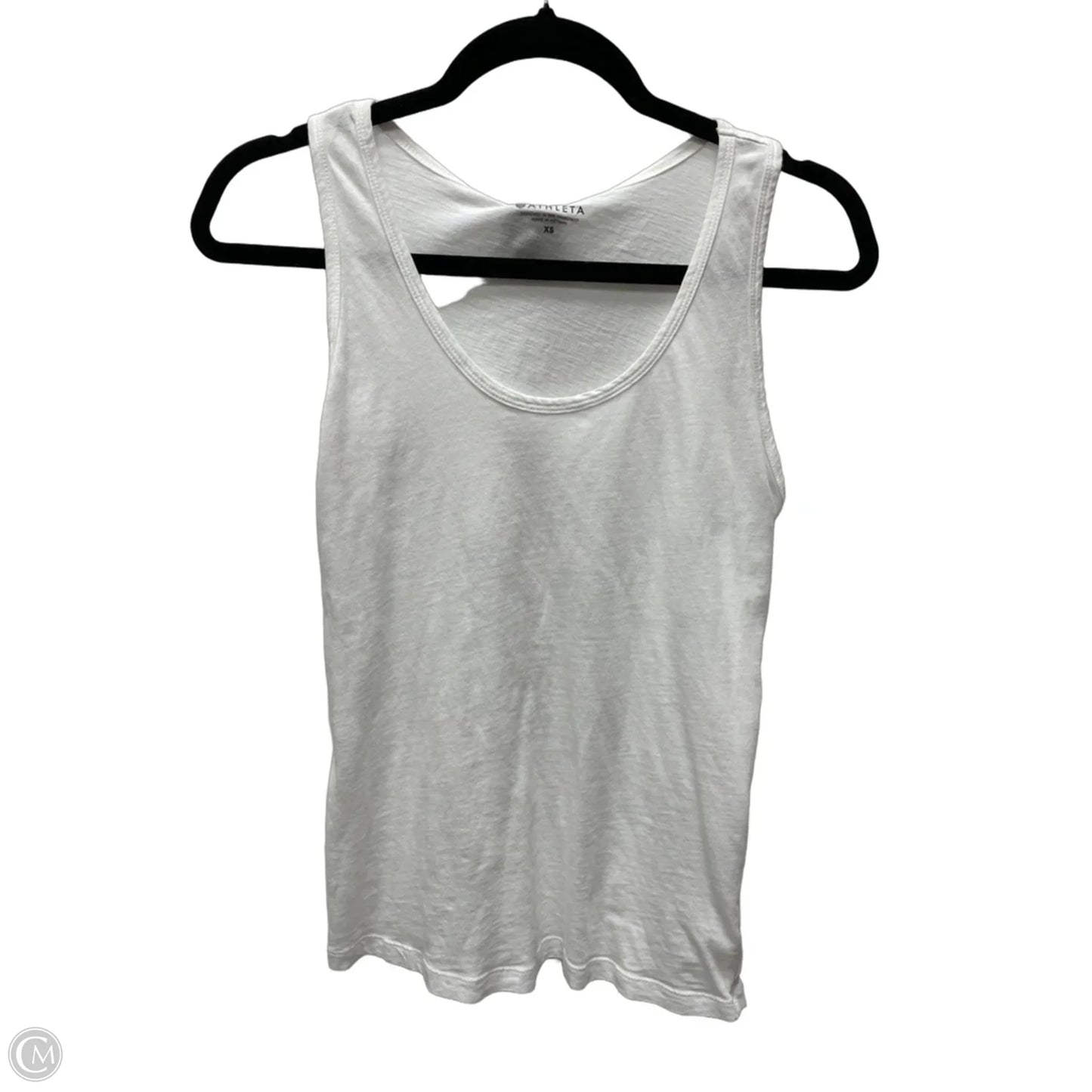 Athletic Tank Top By Athleta In White, Size: Xs