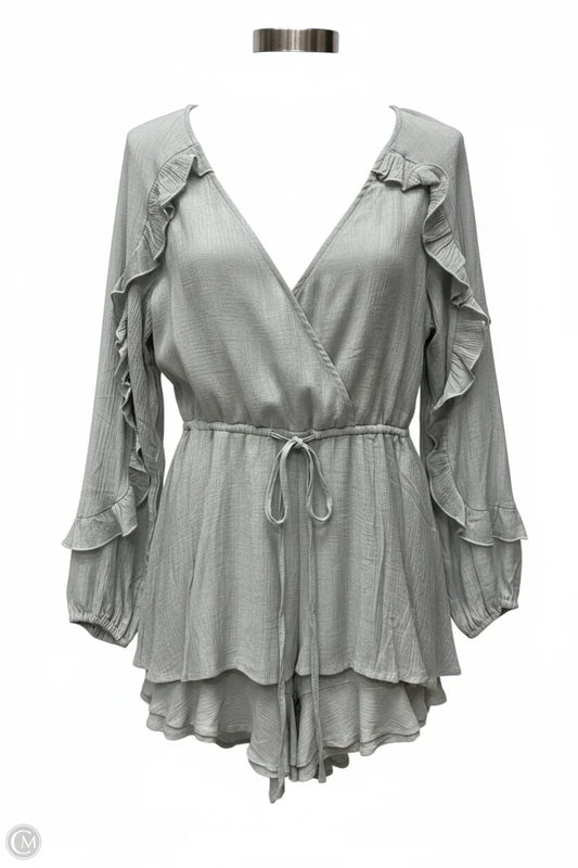 Romper By &merci In Green, Size: S