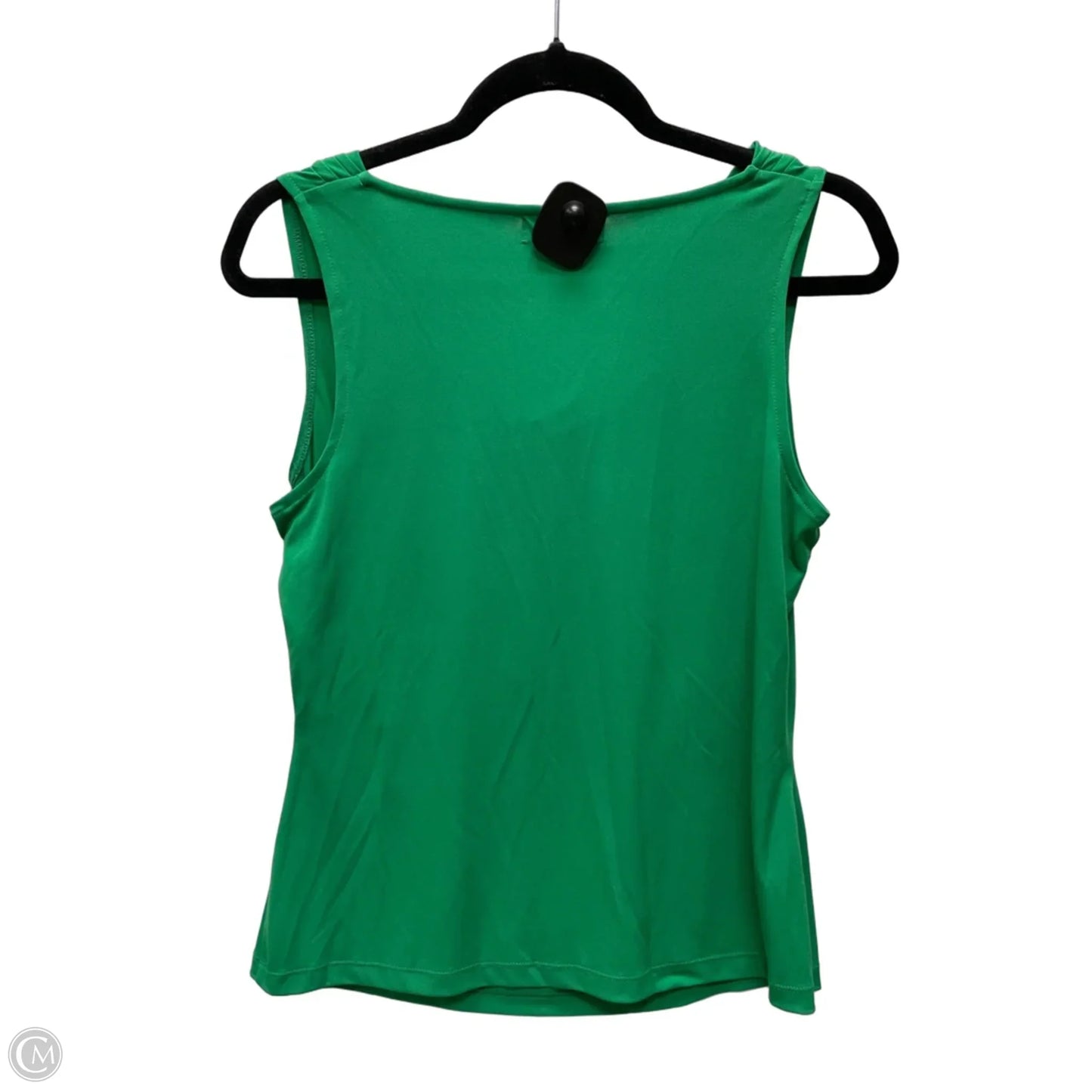 Blouse Sleeveless By Calvin Klein In Green, Size: M