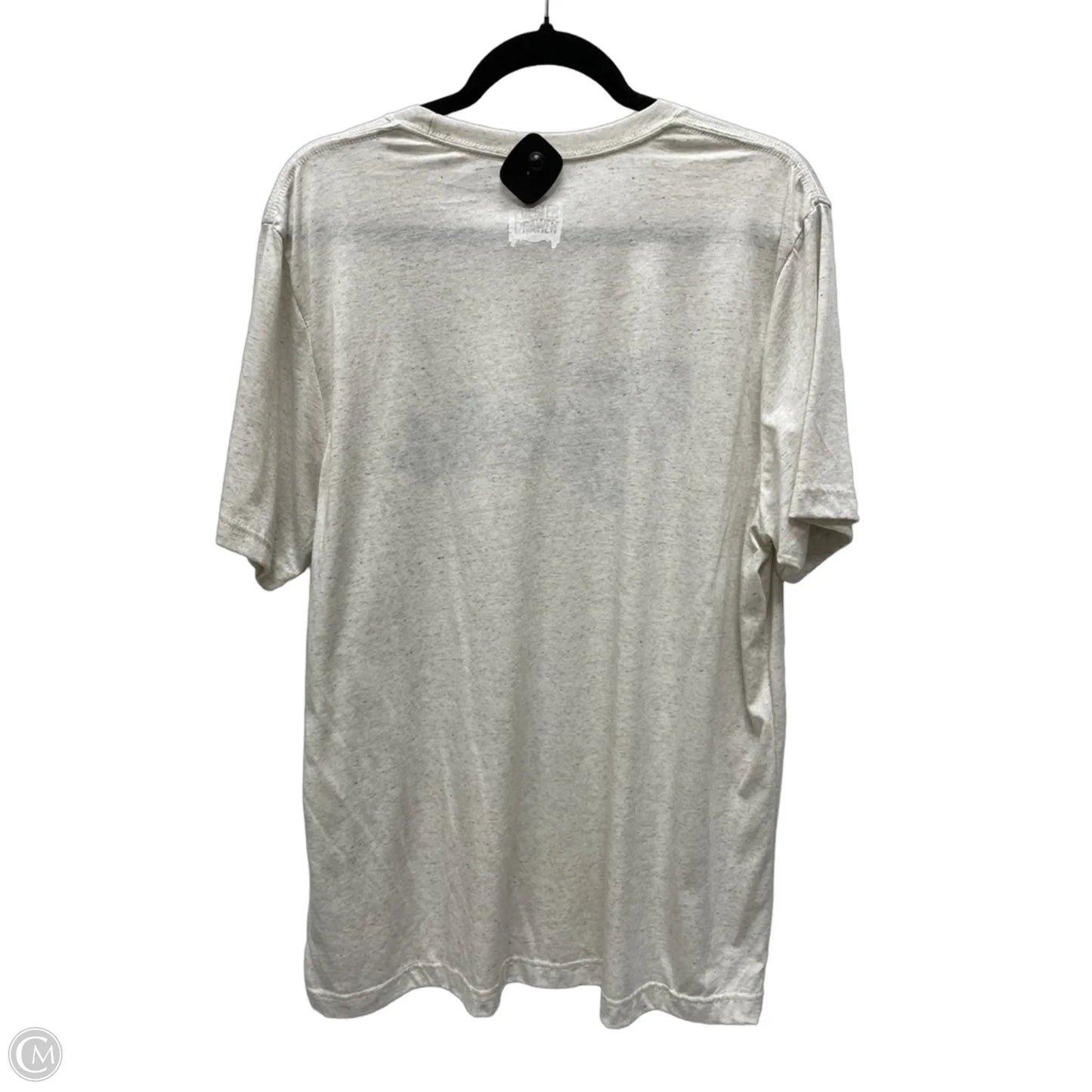 Top Short Sleeve By Canvas In Beige, Size: Xl