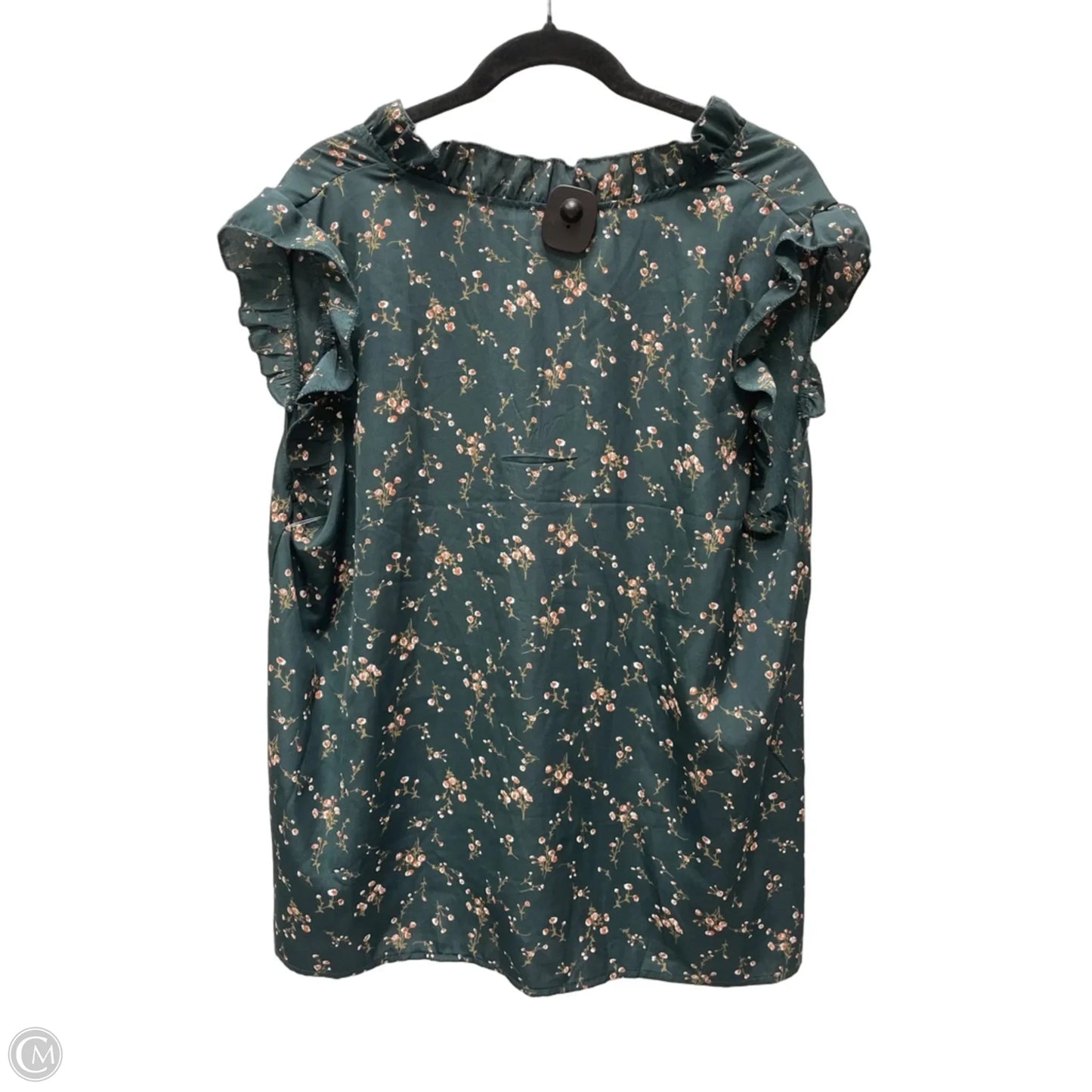 Blouse Sleeveless By Clothes Mentor In Floral Print, Size: 2x