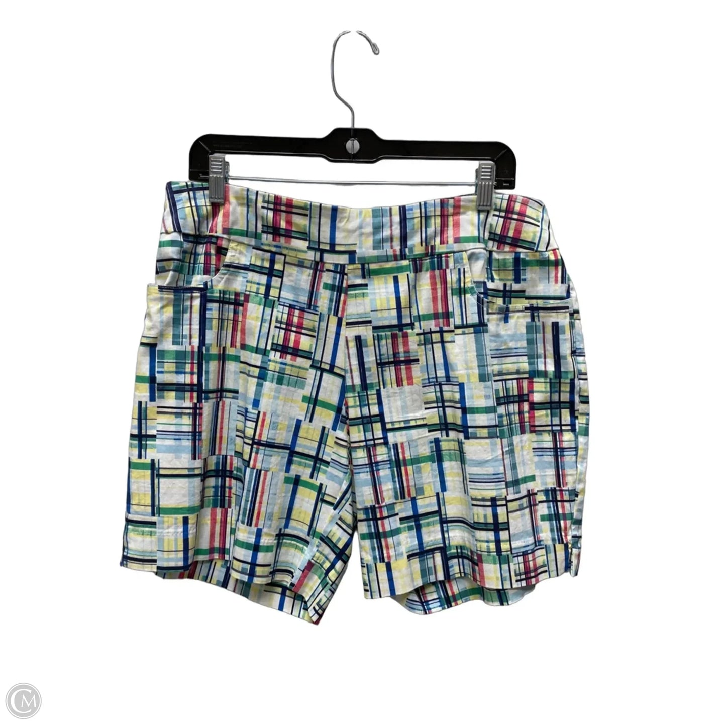 Shorts By Clothes Mentor In Plaid Pattern, Size: 16