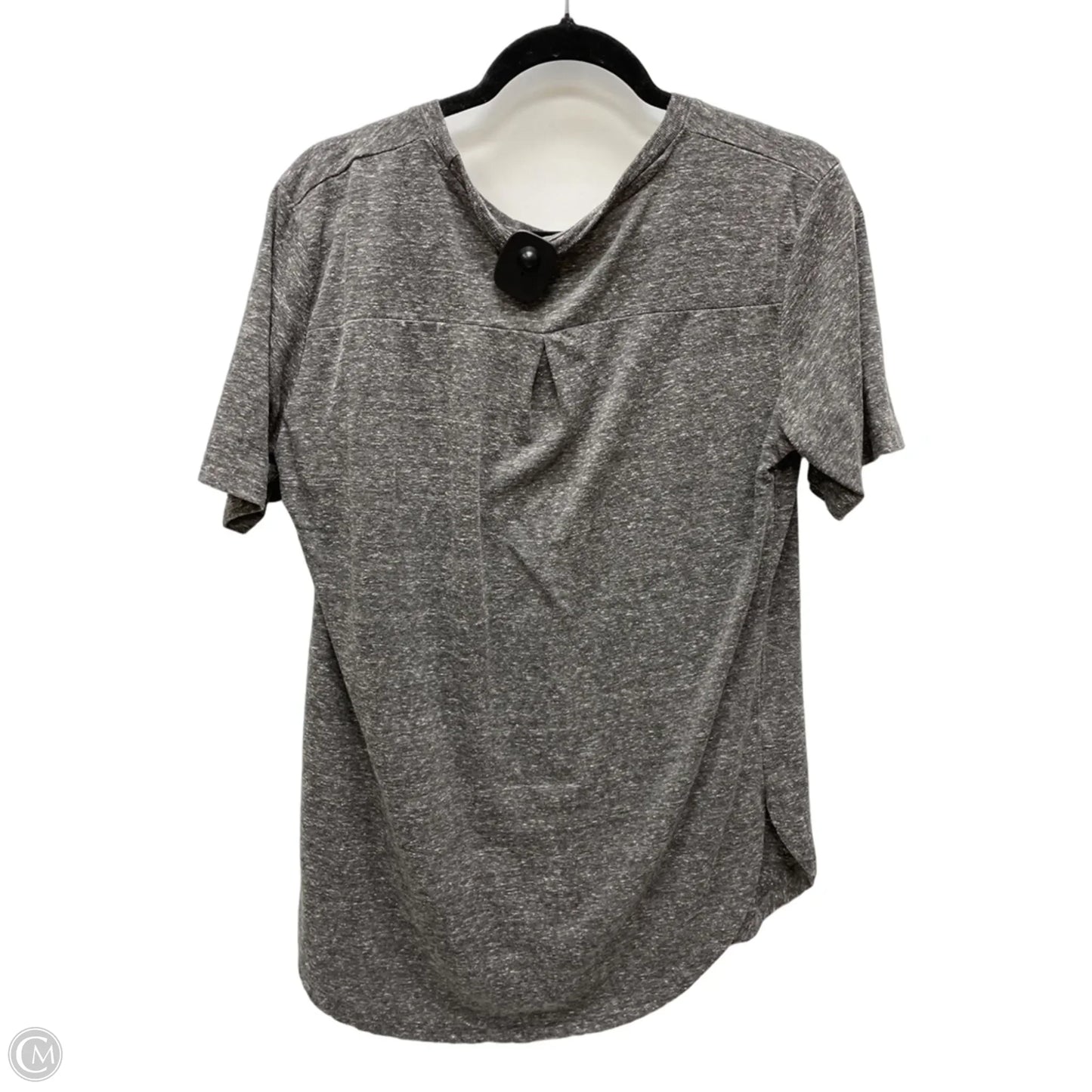 Top Short Sleeve By Clothes Mentor In Grey, Size: Xl