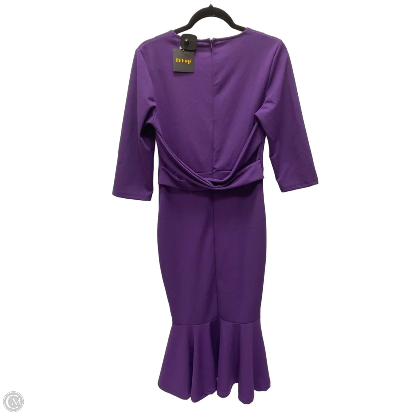 Dress Party Long By Clothes Mentor In Purple, Size: M