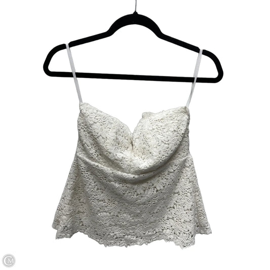 Top Sleeveless By Line & Dot In Cream, Size: M