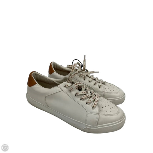 Shoes Sneakers By Nautica In Tan, Size: 9.5