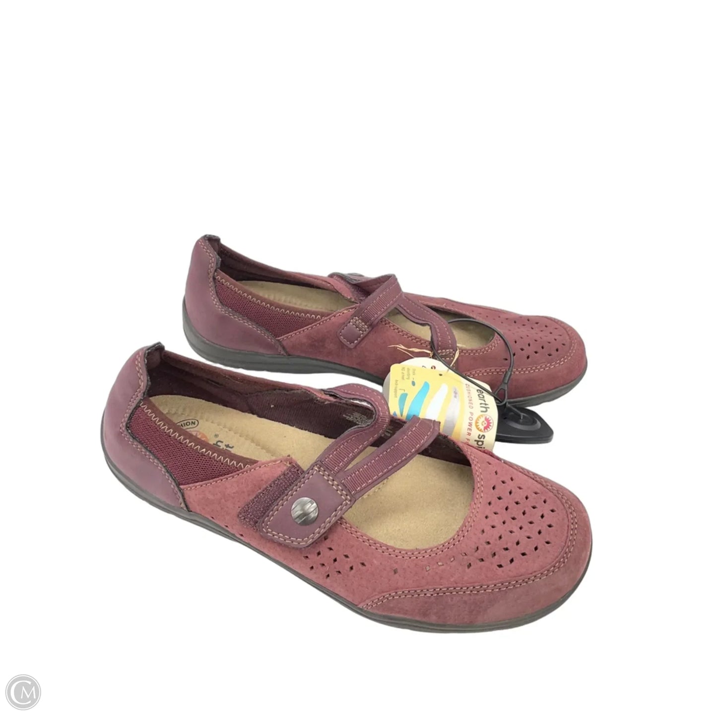 Shoes Flats By Clothes Mentor In Red, Size: 9.5