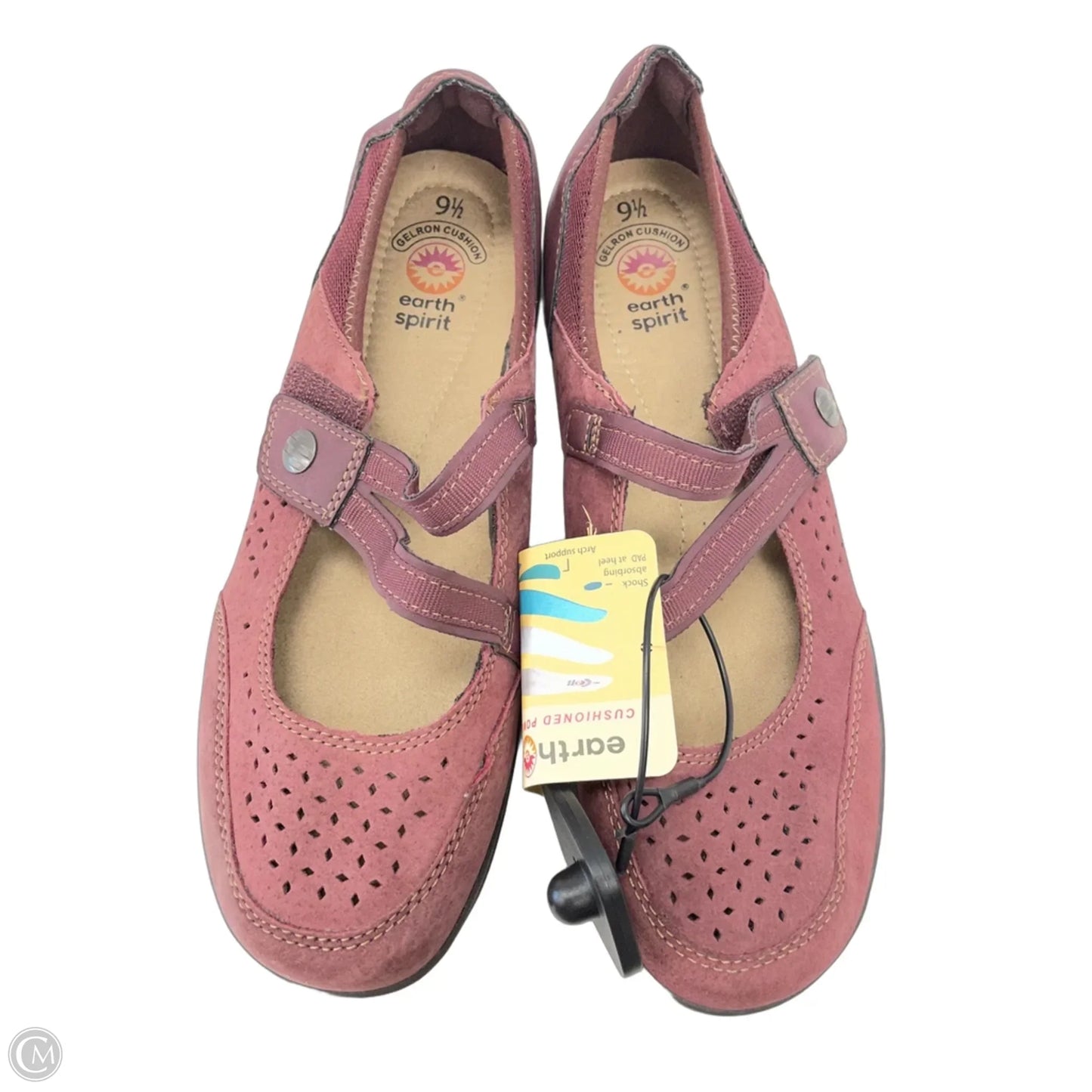 Shoes Flats By Clothes Mentor In Red, Size: 9.5