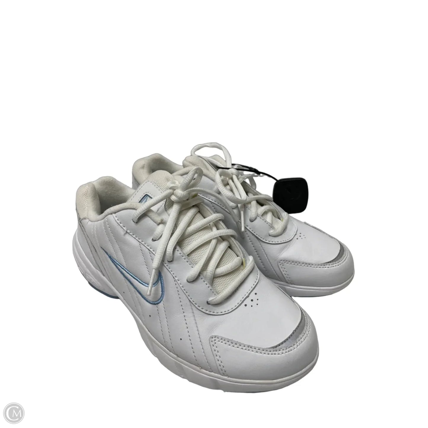 Shoes Athletic By Nike In White, Size: 8