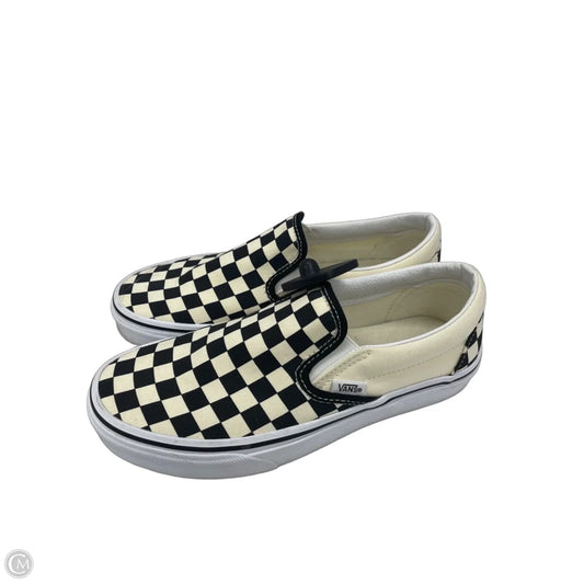 Shoes Sneakers By Vans In Checkered Pattern, Size: 7.5