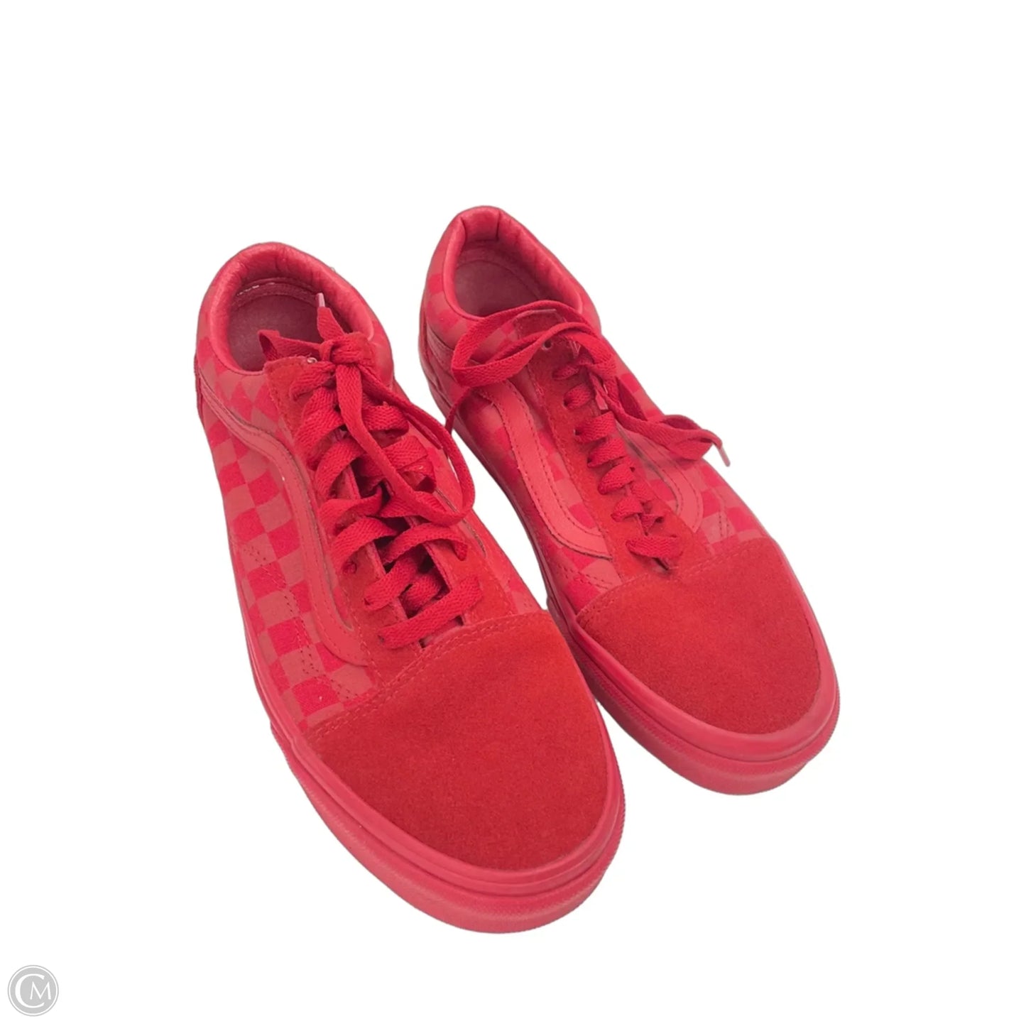 Shoes Sneakers By Vans In Red, Size: 9