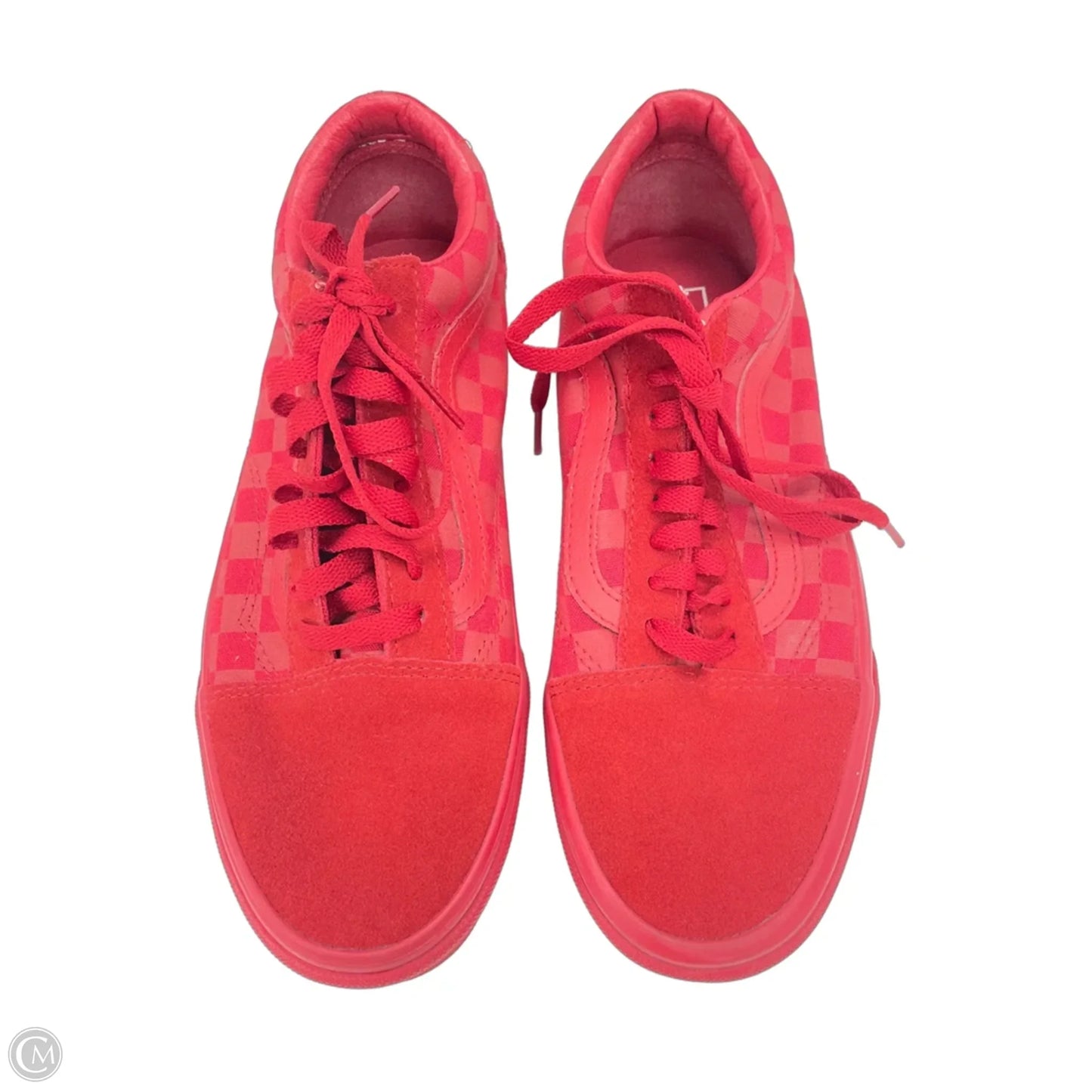 Shoes Sneakers By Vans In Red, Size: 9