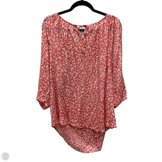 Top 2pc Long Sleeve By Como Blu In Multi-colored, Size: 1x