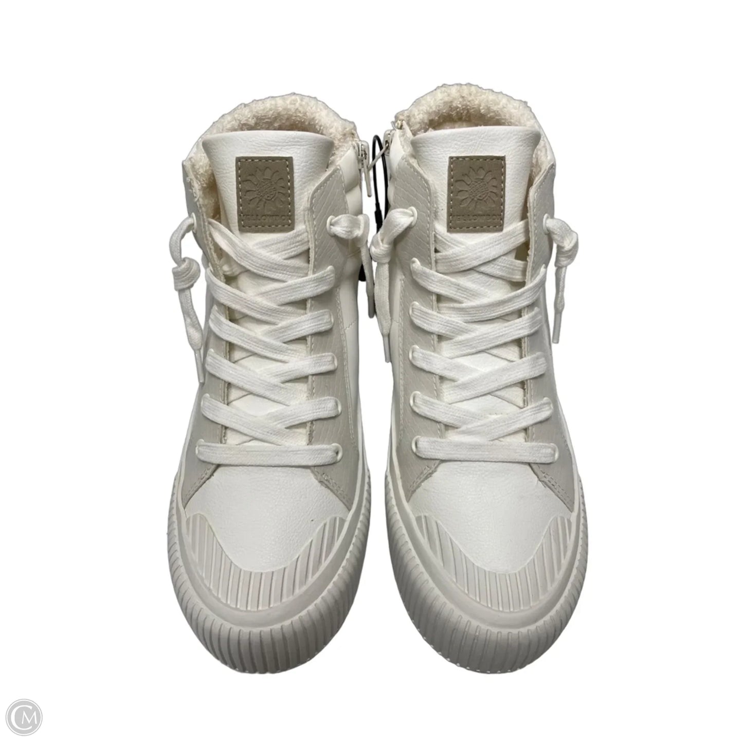 Shoes Sneakers By Yellow Box In White, Size: 8