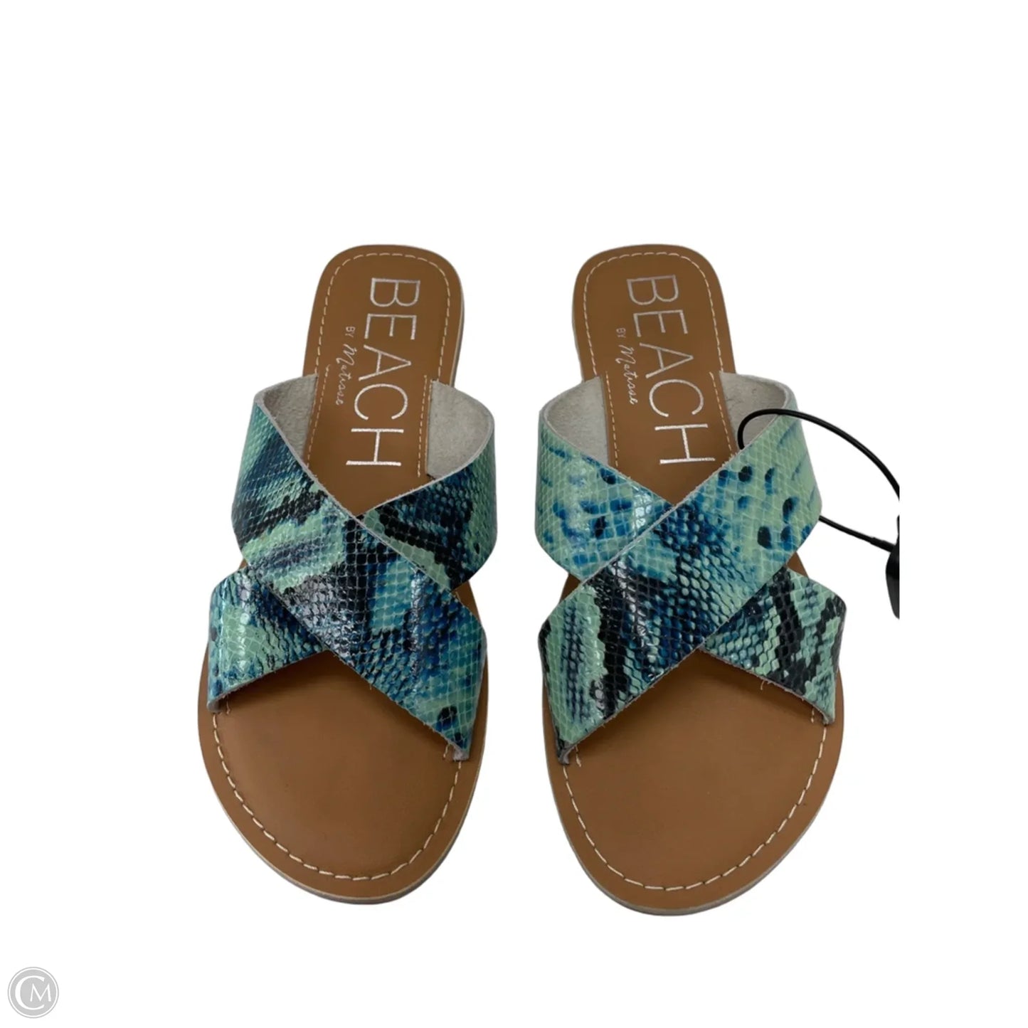 Sandals Flats By Matisse In Snakeskin Print, Size: 8