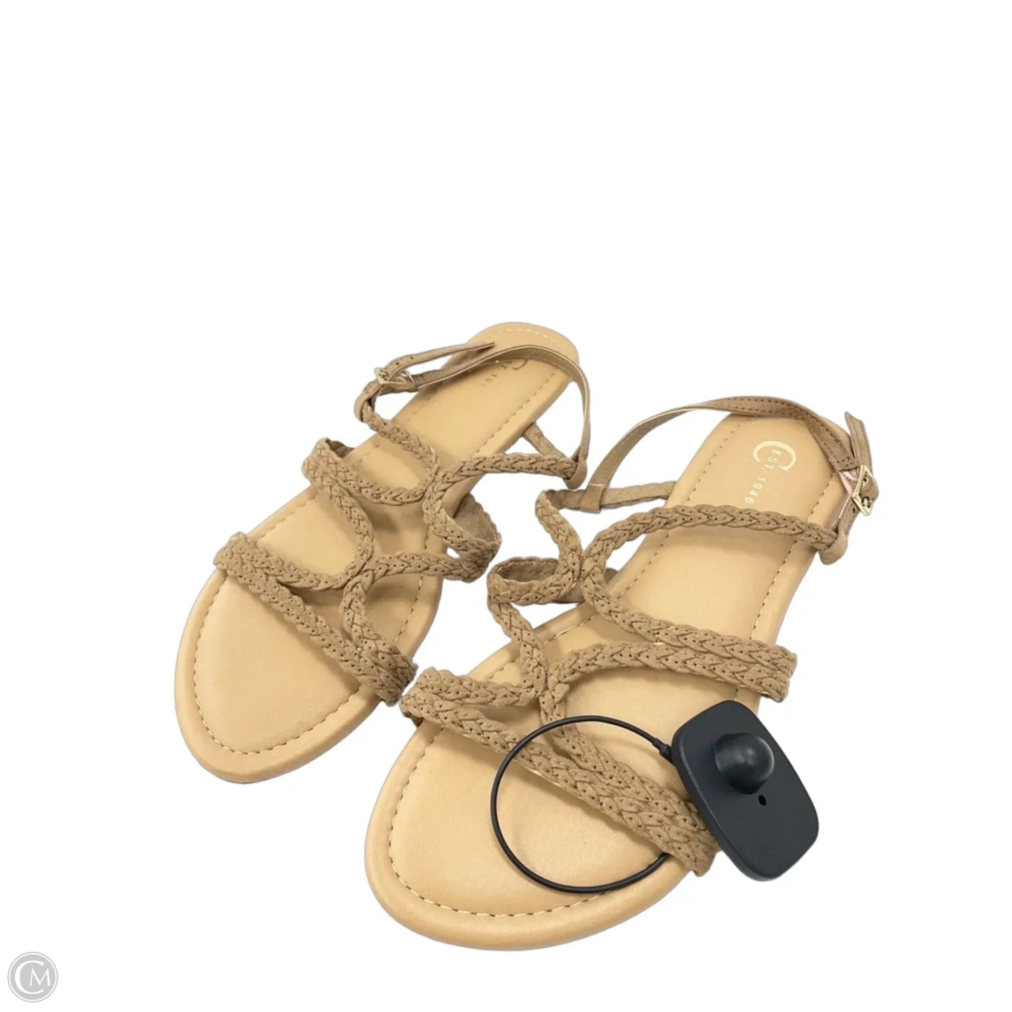 Sandals Flats By Cato In Brown, Size: 7
