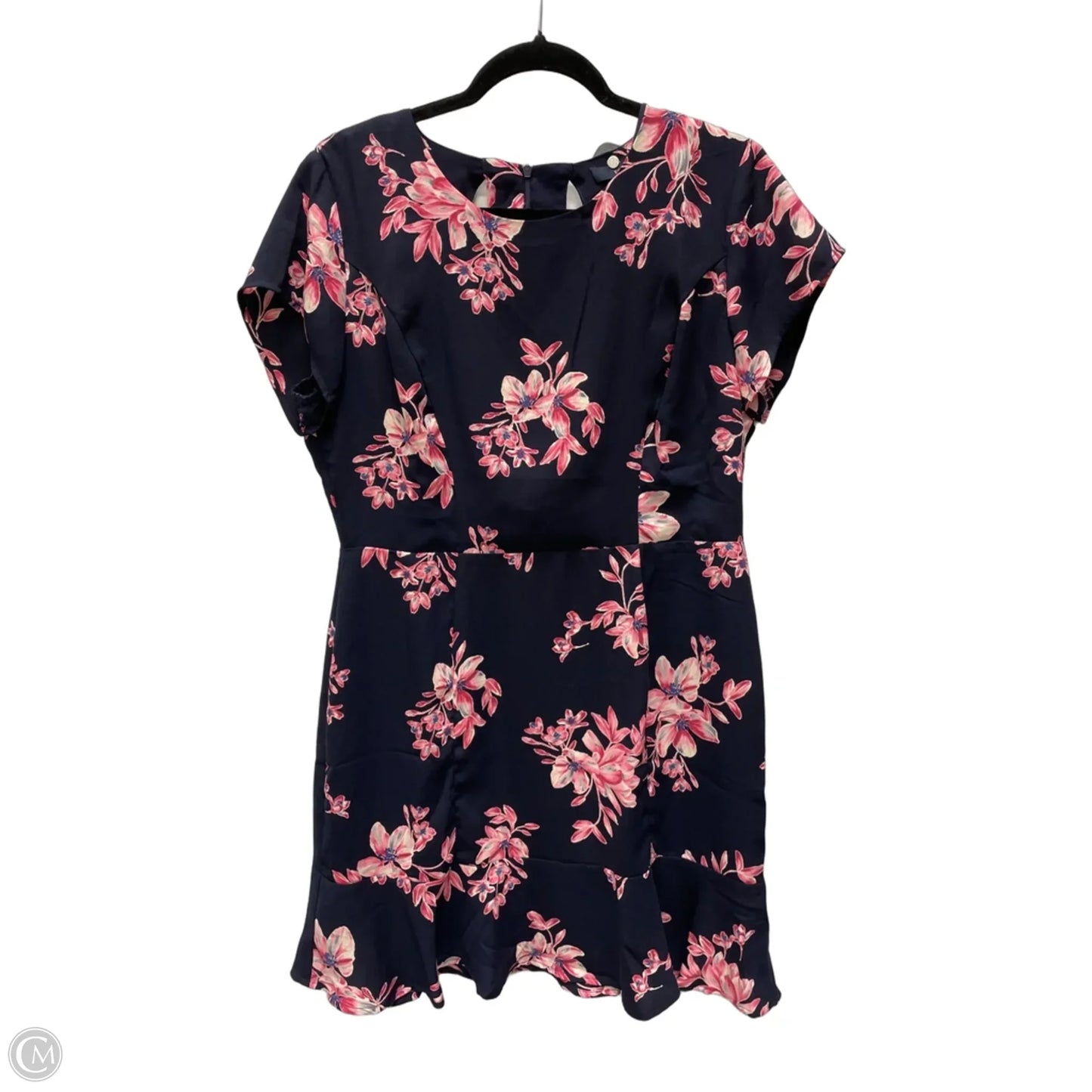 Dress Casual Short By Clothes Mentor In Floral Print, Size: Xl