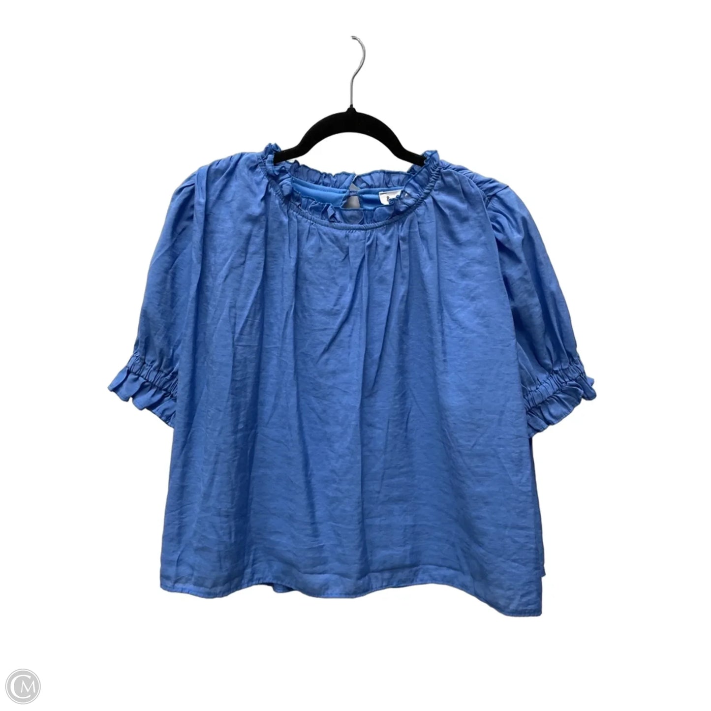 Top Short Sleeve By &merci In Blue, Size: S