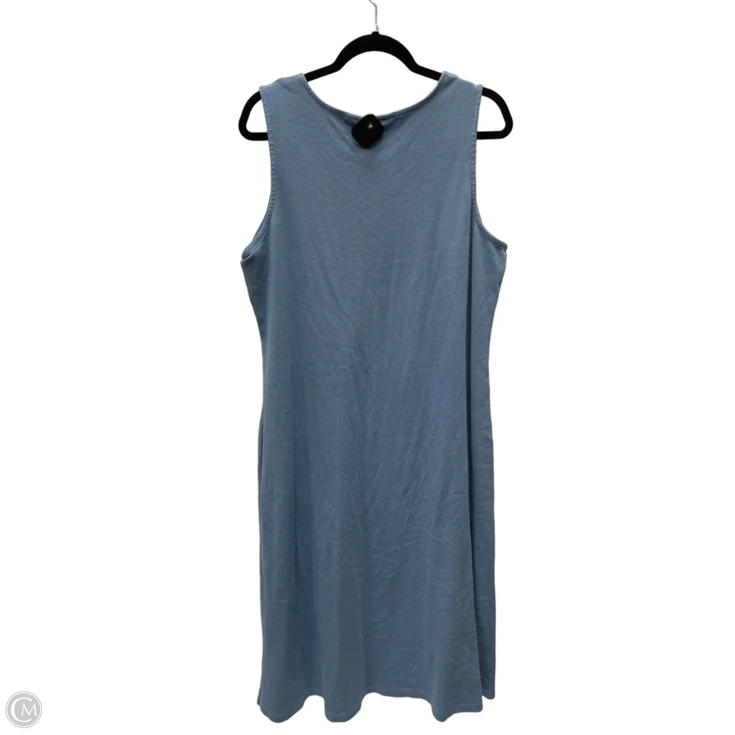 Dress Casual Maxi By Liz Claiborne In Blue, Size: 2x