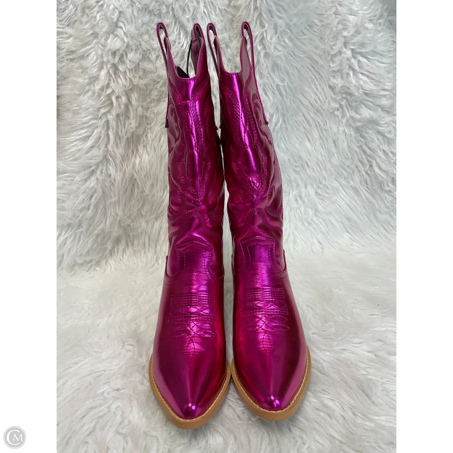 Boots Western By Clothes Mentor In Pink, Size: 6