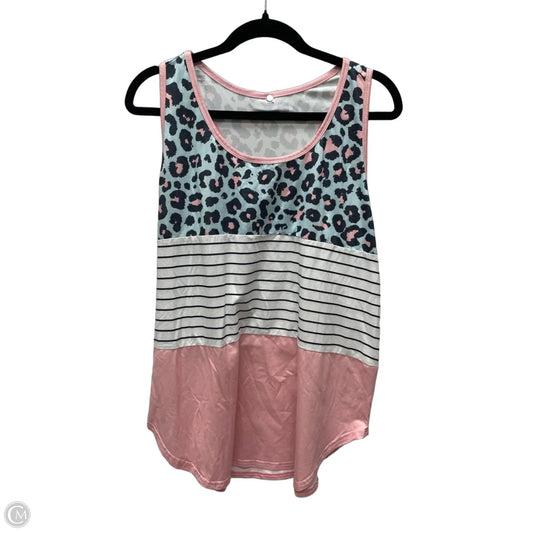 Top Sleeveless By Clothes Mentor In Multi-colored, Size: Xl