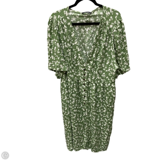 Dress Casual Short By Bloomchic In Floral Print, Size: 3x