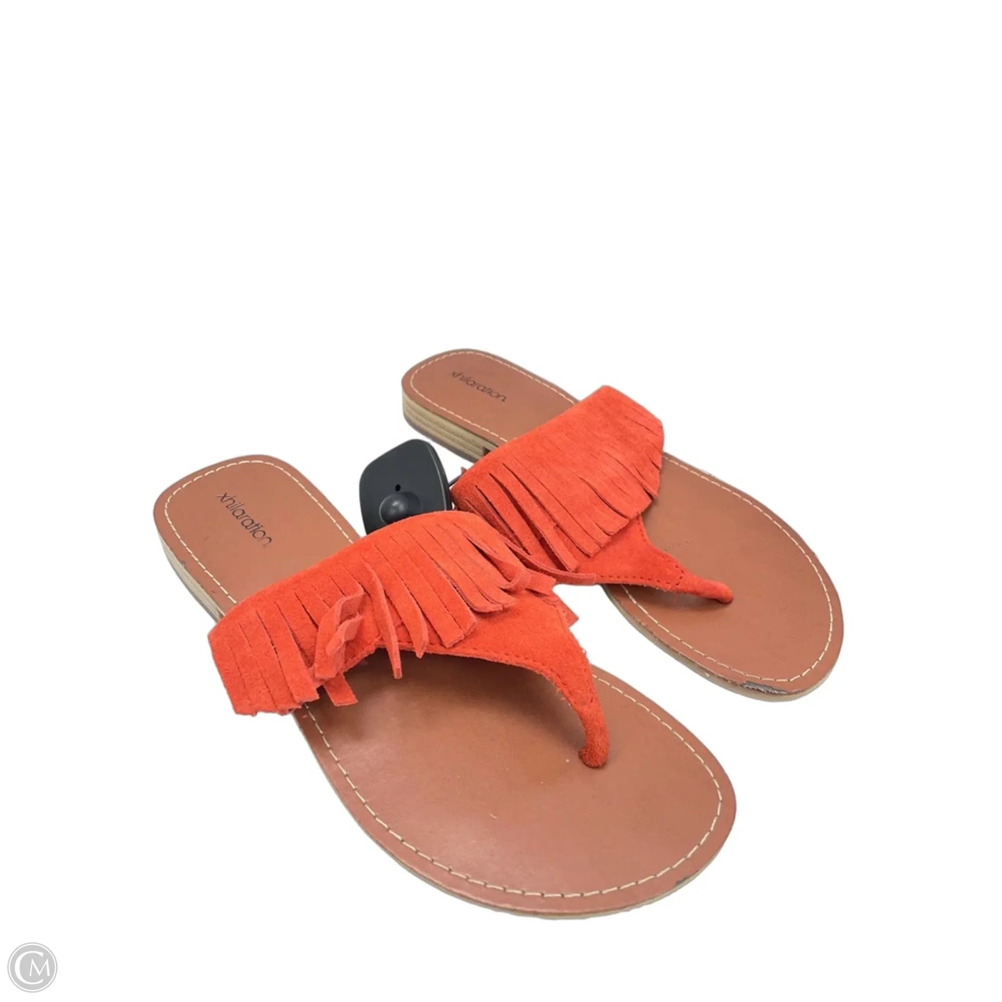 Sandals Flats By Xhilaration In Red, Size: 6.5