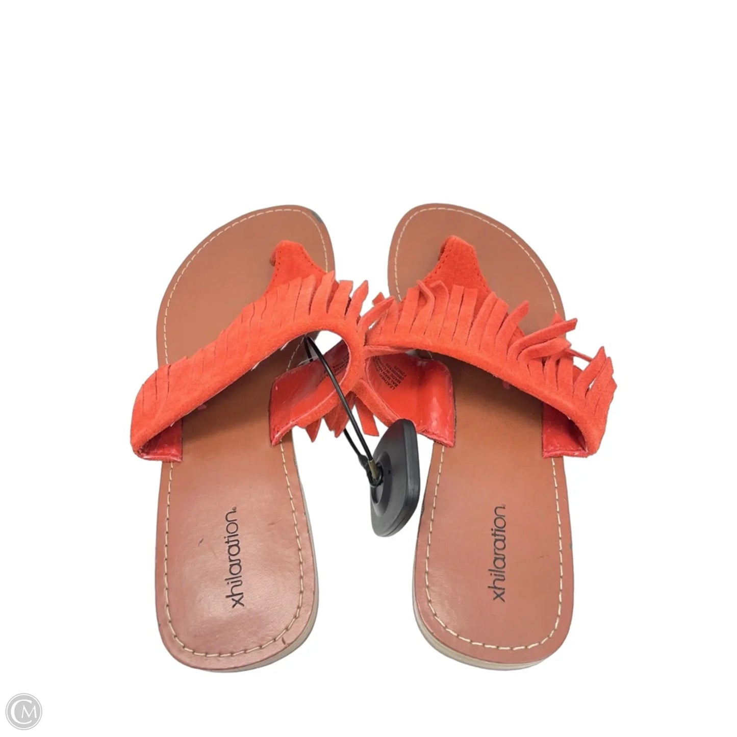 Sandals Flats By Xhilaration In Red, Size: 6.5
