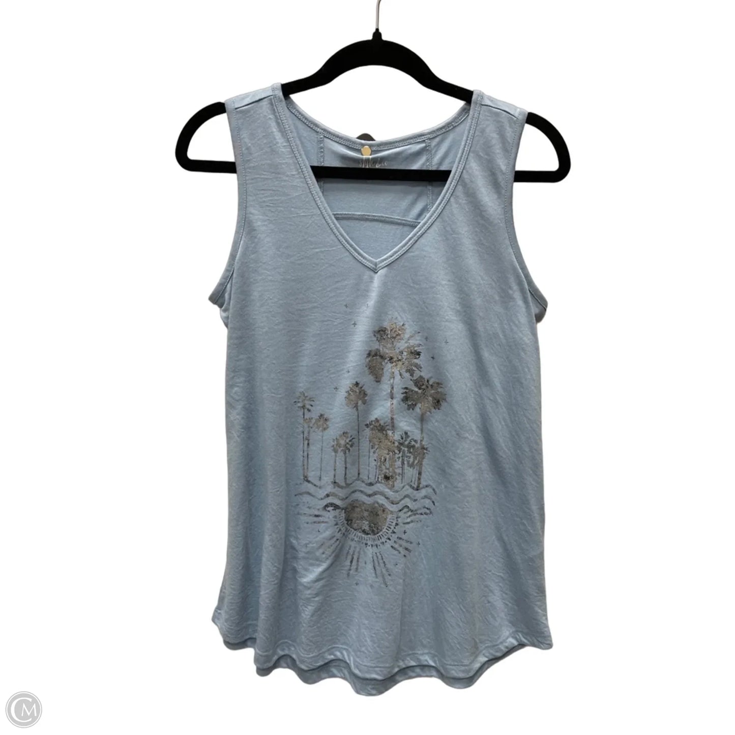 Top Sleeveless By Style And Company In Blue, Size: S