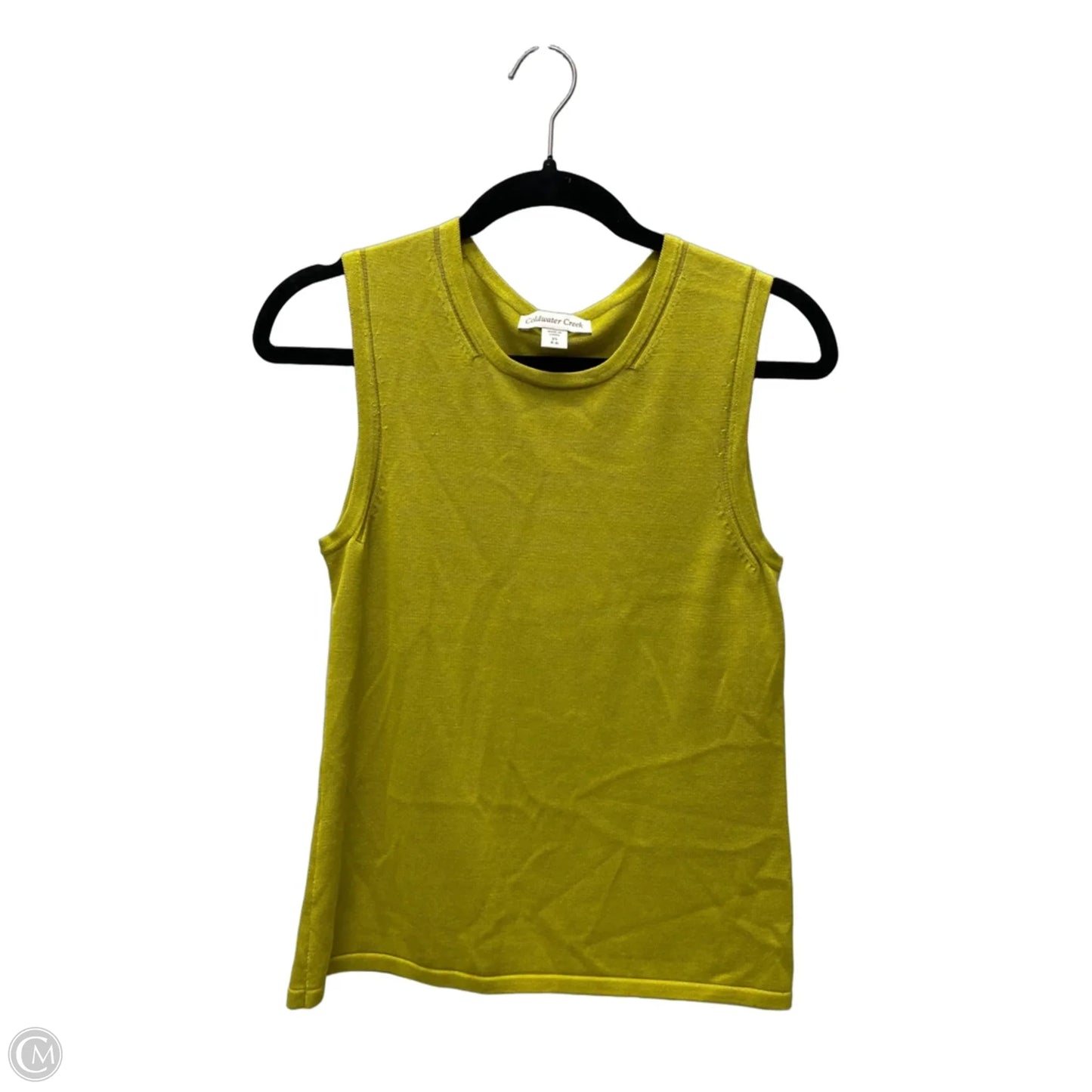 Top Sleeveless By Coldwater Creek In Green, Size: Xs