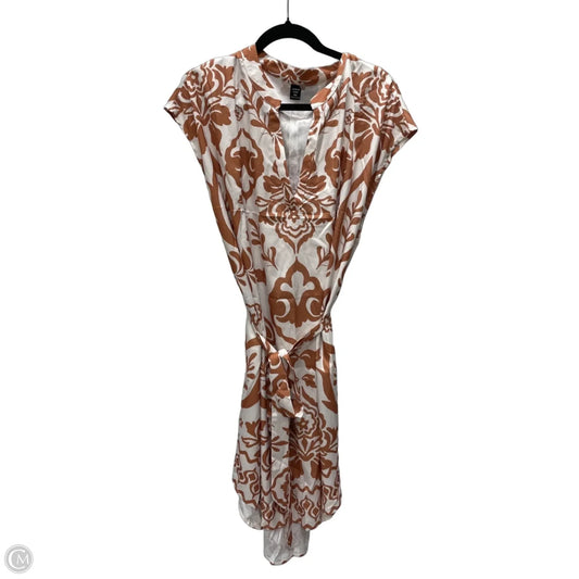Dress Casual Midi By Shein In Floral Print, Size: 2x